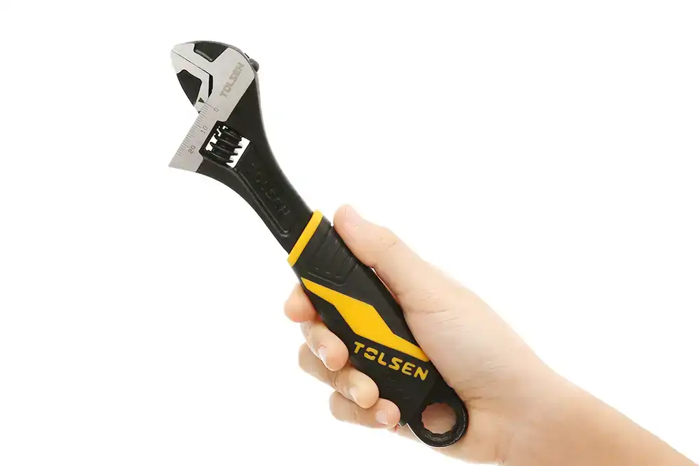Mỏ lết cán nhựa đen - Tolsen 15309