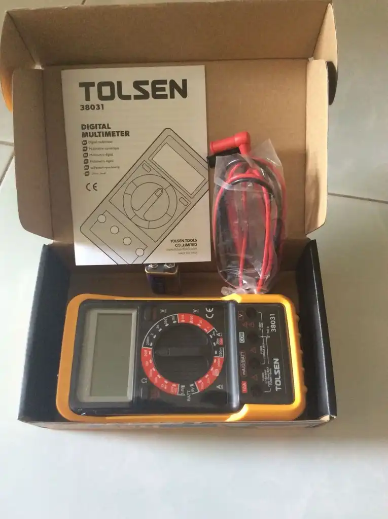 Đồng hồ đo điện - Tolsen 38031