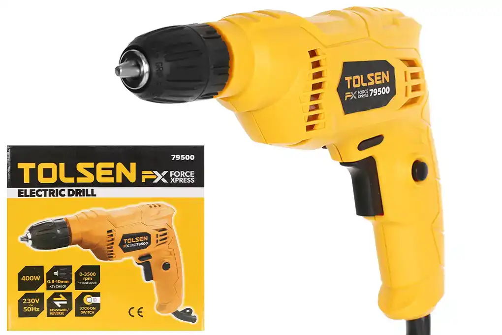 Máy khoan điện 10 mm 400W - Tolsen 79500
