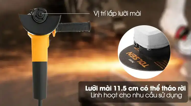 Máy mài góc 110 mm 850w- TOLSEN 79520