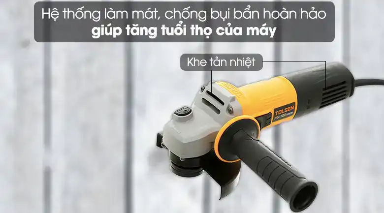 Máy mài góc 110 mm 850w- TOLSEN 79520