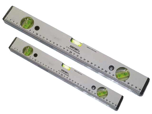 Thước cân thủy, có nam châm (màu xám) 30 cm - CENTURY