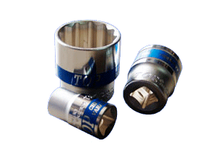 Đầu tuýp 1/2" xi trắng 8 mm - TOP