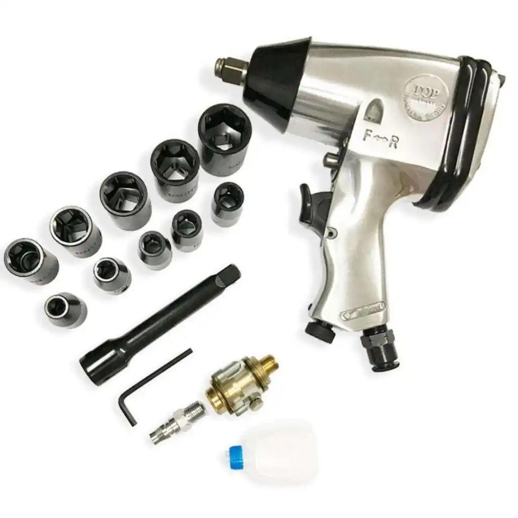 Bộ máy mở tuýp hơi 1/2" có kèm bộ túyp - TOP - PAK-118K