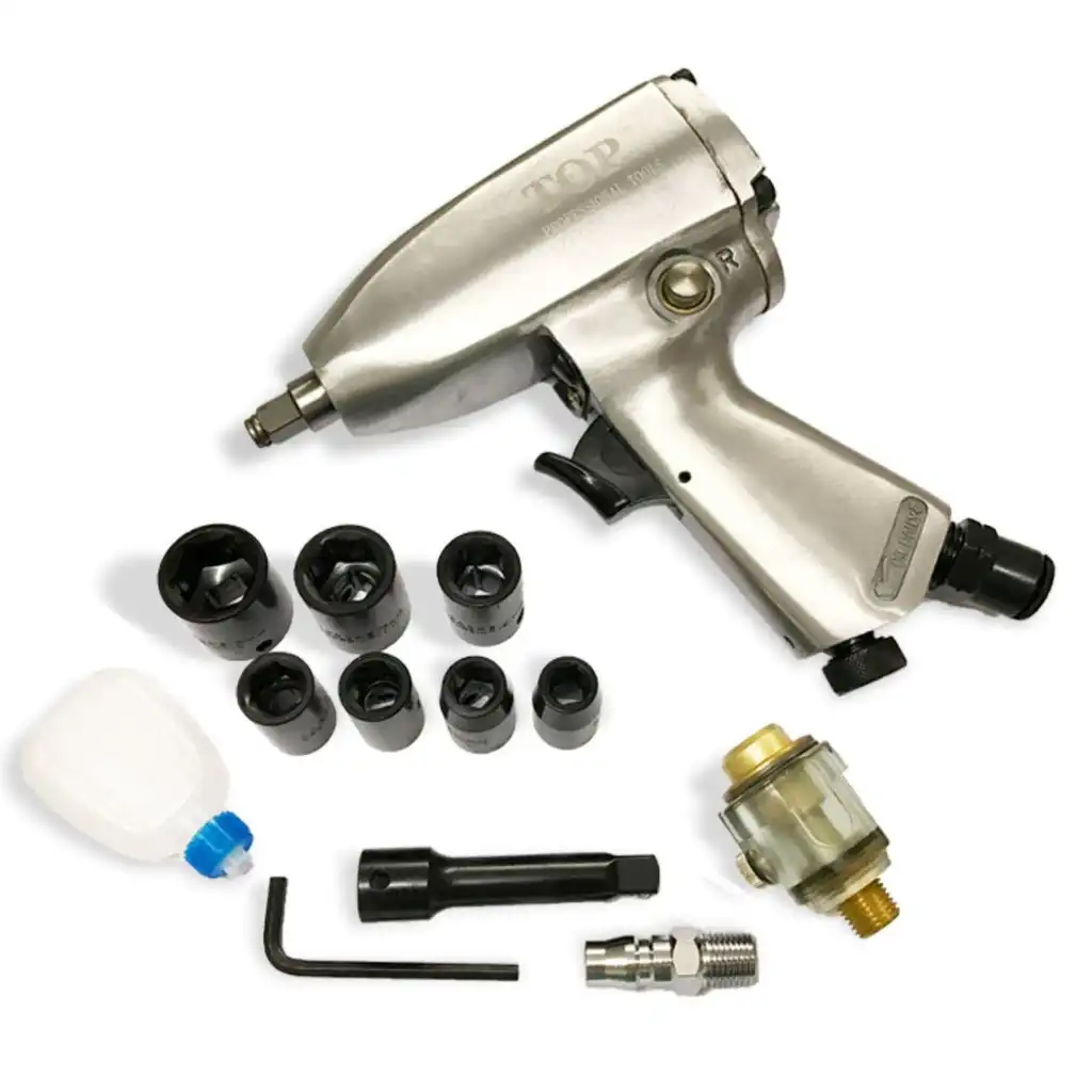 Bộ máy mở tuýp hơi 3/8  125 Ft/Lb (có bộ tuýp) - TOP PAK-6031