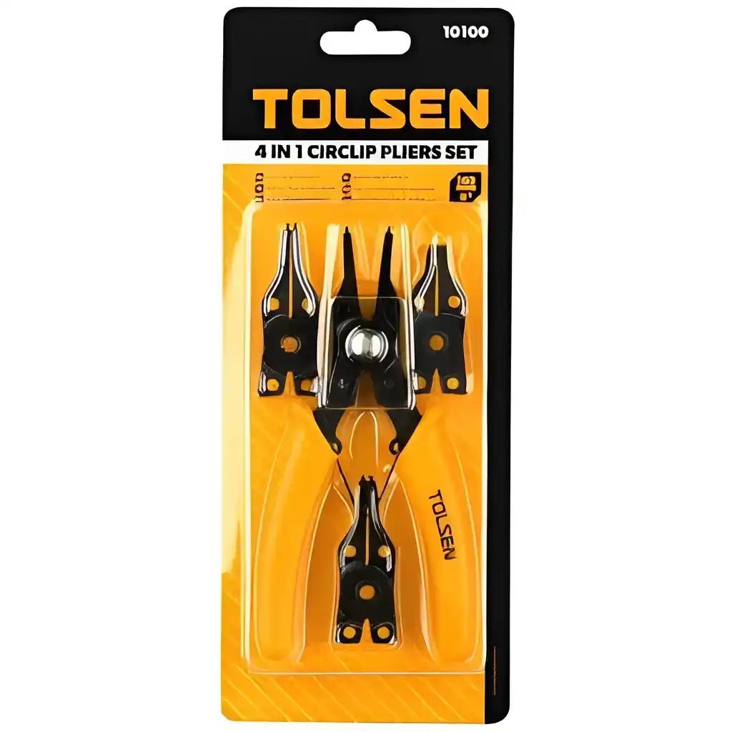 Kềm phe bộ 4 đầu 6'', 160mm - Tolsen 10100