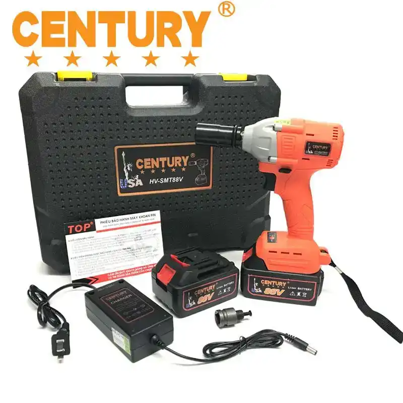 Máy mở ốc 1/2" dùng Pin 88V - CENTURY HV-SMT88V