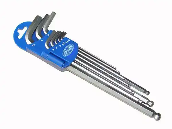 Bộ lục giác 9 cây đầu bi hệ Mét (1.5 -10 mm)- Licota TW-21009A-MF