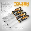 Bộ 4 cây tua vít cán mềm - Tolsen 20180