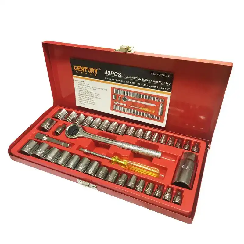 Bộ tuýp 40 chi tiết 1/4" và 3/8" - CENTURY TS-23407