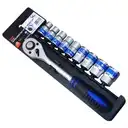 Bộ tuýp 10 chi tiết 1/2  (cần tự động cán bọc nhựa) - Top TBS-12251