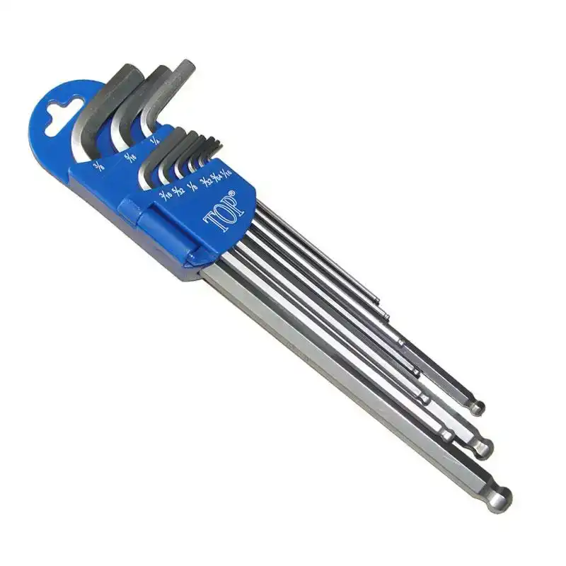 Bộ lục giác 9 cây hệ Inch (1/16  -- 3/8 )-TOP TW-21009B-WM