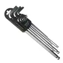 Bộ lục giác 9 cây đầu bi hệ Mét  (1.5--10 mm)- TOP TW-21009A