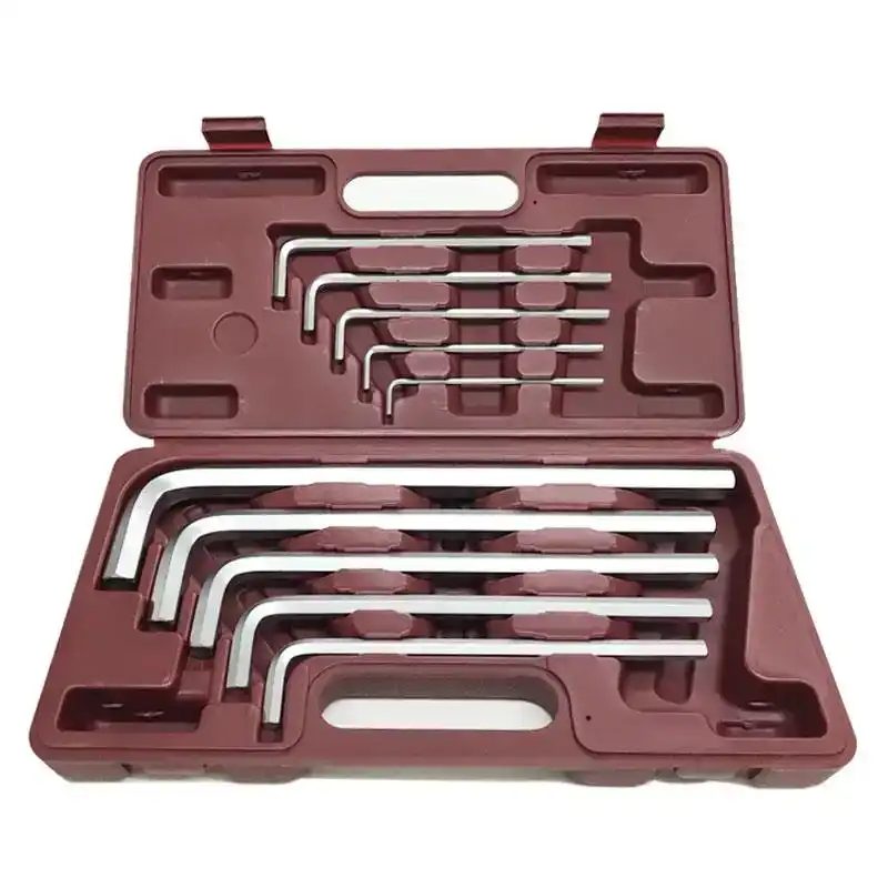 Bộ lục giác 10 cây hộp đỏ (hệ Mét)-Top TWT-10