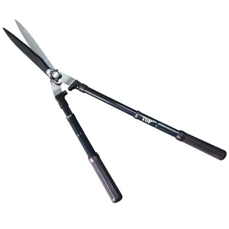 Kéo cắt cỏ, cắt hàng rào có tăng [65-85cm], tay bọc nhựa - TOP HC-2232HA