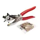 Kìm bấm lỗ dây nịt có kèm đinh - TOP K6012A