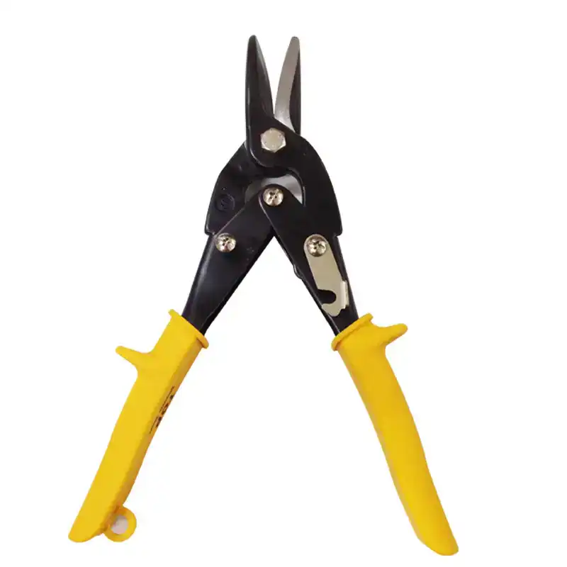 Kéo cắt tôn lưỡi thẳng (vàng) 10" (250 mm) - Top - HB-1222