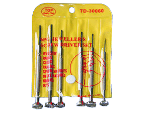 Bộ vít sửa đồng hồ (vĩ) - TOP