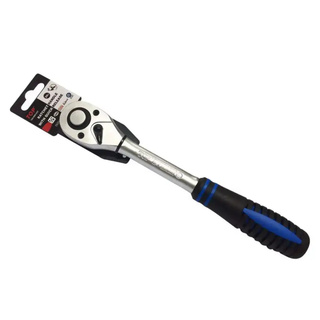 Cần siết tự động 1/2" 36 răng Top (Cán bọc nhựa) - TBS-12251-RHT