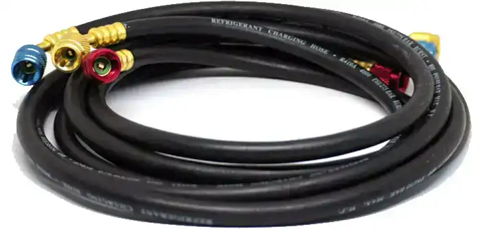 Dây nạp gas tích hợp van chống bỏng dài 1.5m cồng kết nối 5/16 inch - TASCO TCV140M