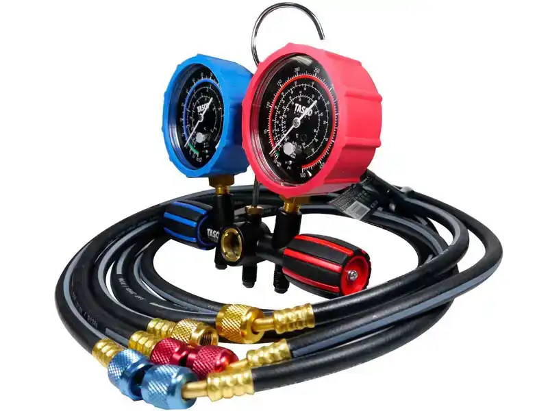 Bộ đồng hồ đôi đo áp suất Gas R32 cao cấp TASCO TB140SM II