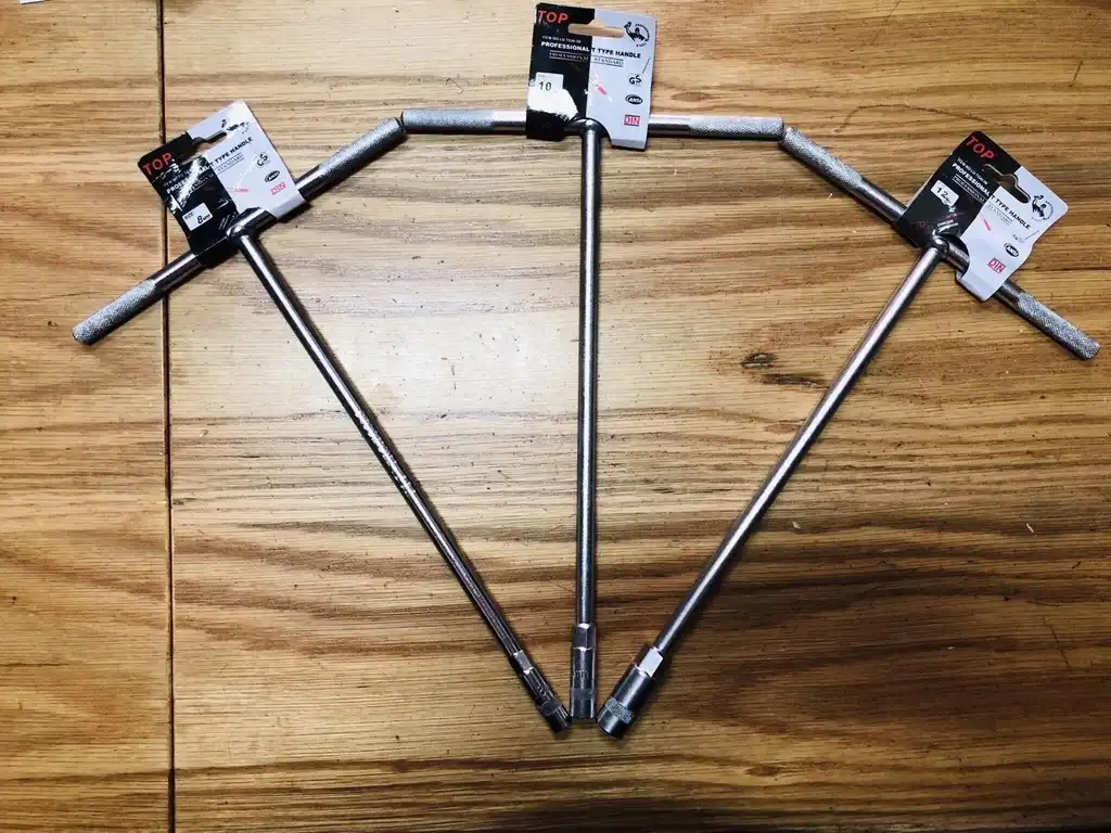 Cần chữ T 10 mm cán không bọc - Top LU-TGAI-10