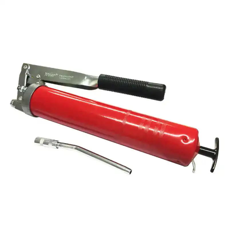 Bơm mỡ cao cấp (có nút xả khí) 400cc TOP (Đỏ) - AGH-10004VN