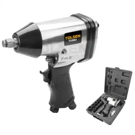 Bộ 17 món súng hơi mở bu lông 1/2'' - Tolsen 73382