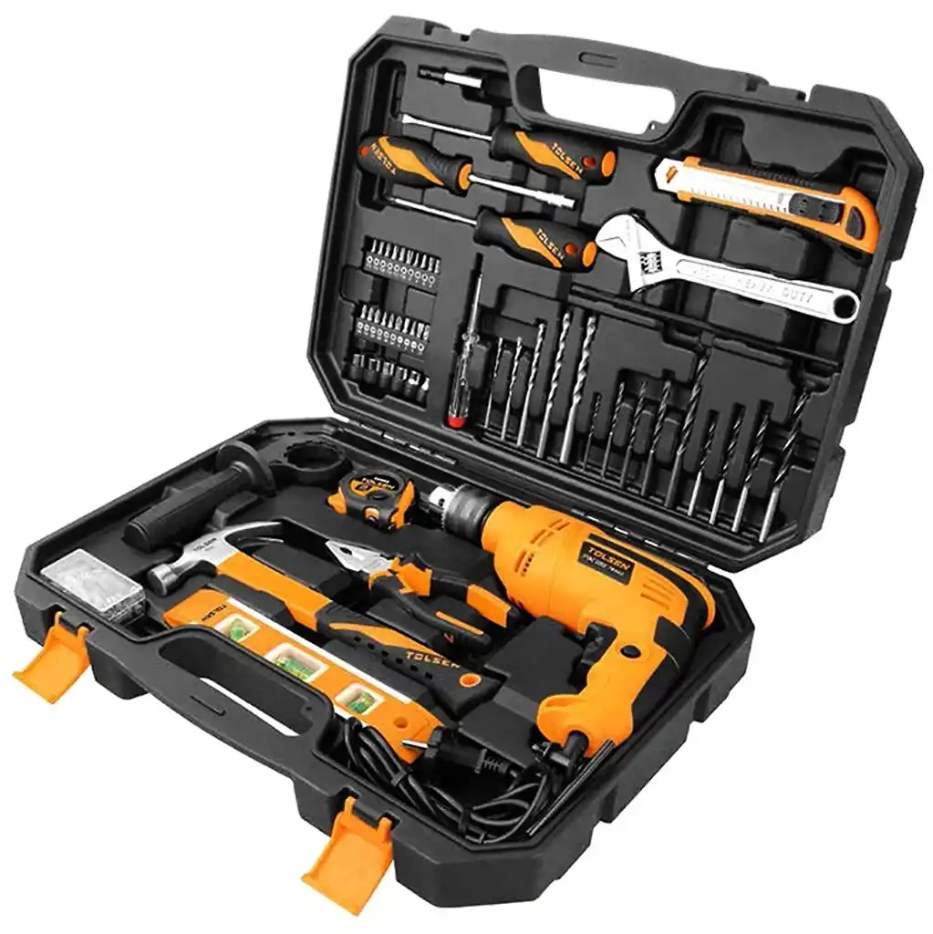 Bộ dụng cụ máy khoan 710W + 94 món - Tolsen 79685