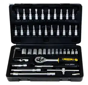 Bộ típ 1/4" 46 món – Tolsen 15138