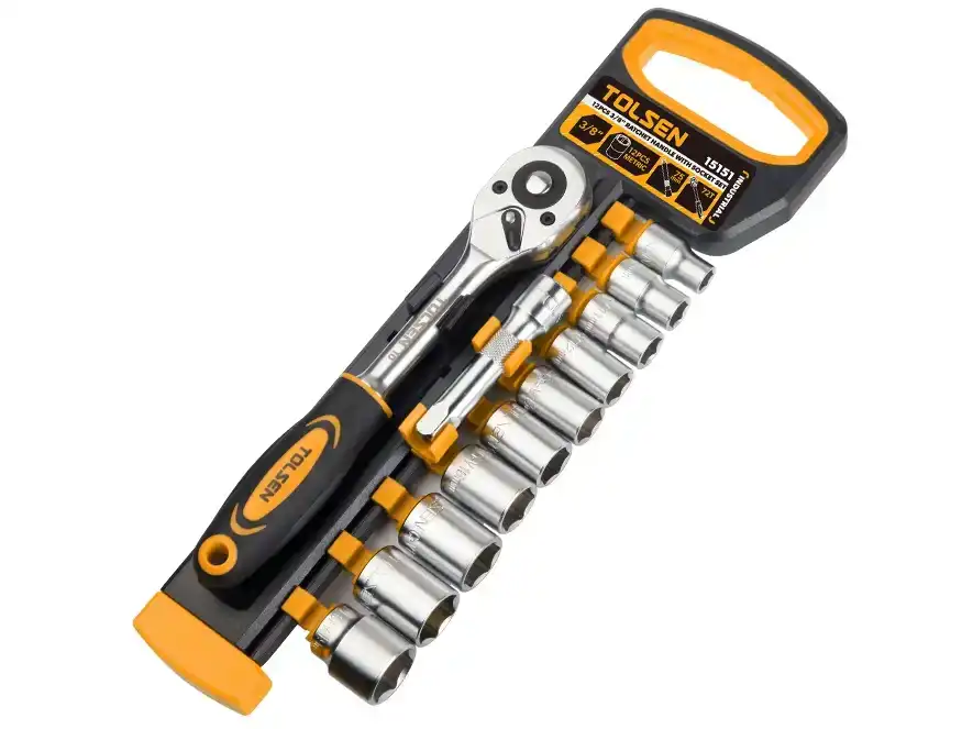 Bộ đầu típ tự động 3/8" 12 món - Tolsen 15151