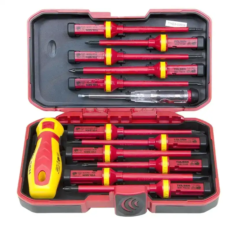 Bộ vít cách điện 13 món – Tolsen 38016