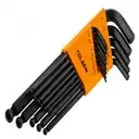 Bộ 13 lục giác đầu bi hệ inch - 20090