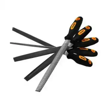 Bộ dũa thép gỗ 5 cây 200mm, 8'' - Tolsen 32038