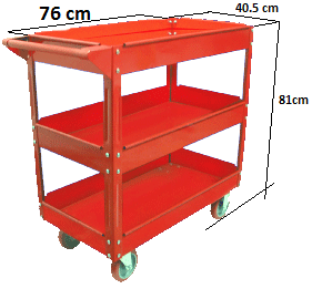 Xe đồ nghề 3 ngăn