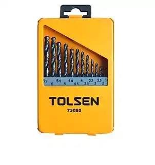 Bộ khoan sắt 13 cây HSS (công nghiệp) - Tolsen 75080