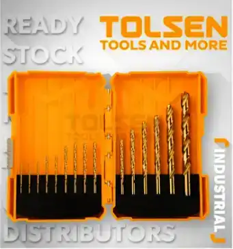 Bộ 15 cây khoan sắt hss m2 - 75100