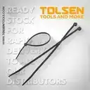 Dây rút đen 7.6x370mm Tolsen 50171